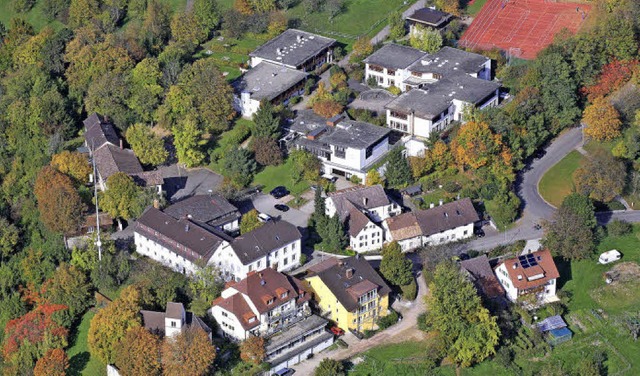 Das Gebudeensemble auf der Tllinger Hhe  | Foto: Erich Meyer