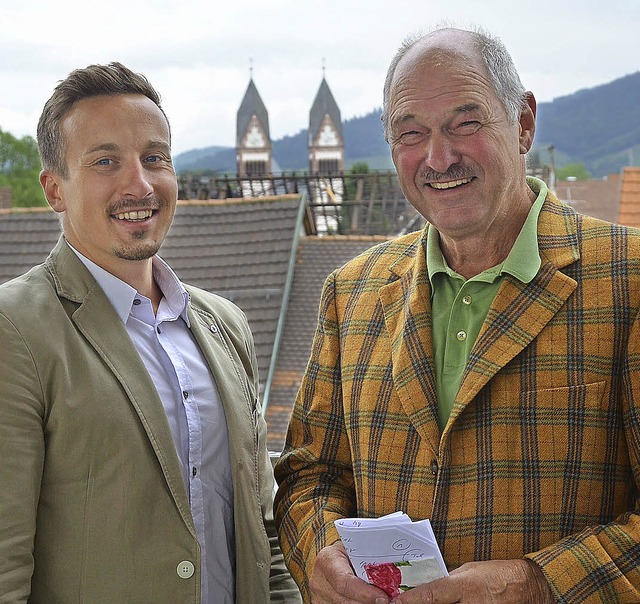 Marius Gutmann (l.) und Christian Klotz   | Foto: Seller