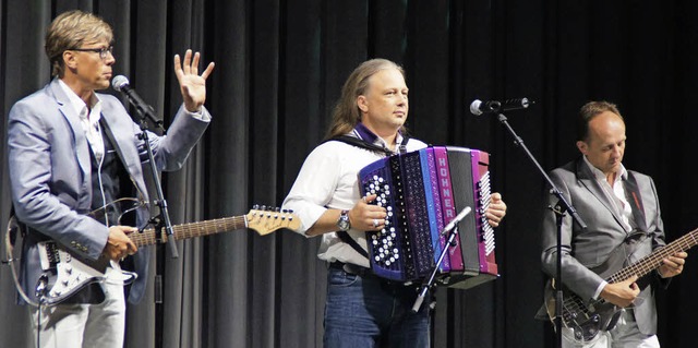 Die &#8222;Feldberger&#8220; sorgten f...stagabend in der Endinger Stadthalle.   | Foto: Ilona Hge