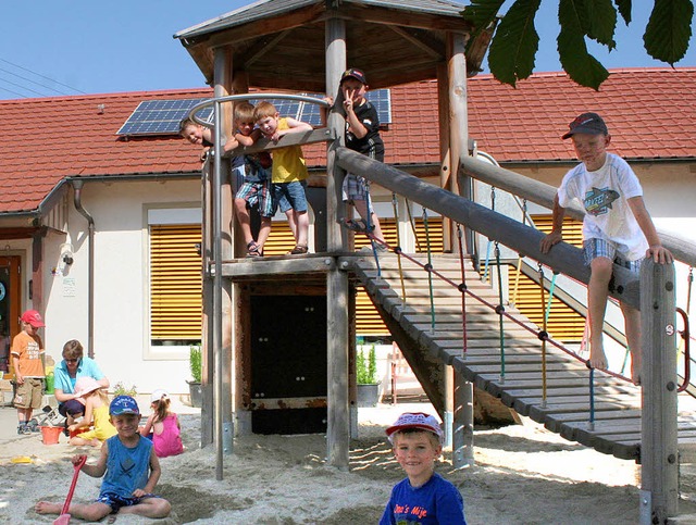 Der  Egringer Kindergarten ldt am Sonntag zum groen Fest.  | Foto: Cremer