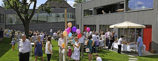 Frhliche Stimmung herrschte beim Fest in der Roche-Kita.   | Foto: Privat