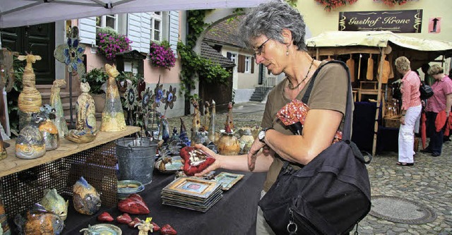 Kunst, Musik  und Unterhaltung fr Gro...historischen Mittelstadt in Burkheim.   | Foto: archiv:Herbert Trogus