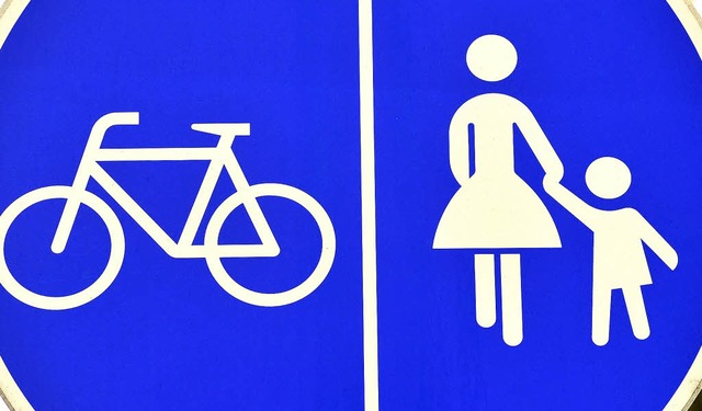 Es gab Befrchtungen, dass Radfahrer u... in die Studie mit einbezogen werden.   | Foto: Thomas Kunz