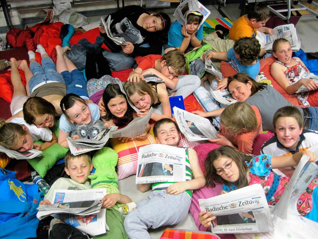 Klasse 4b der Weingartenschule Zell-Weierbach 