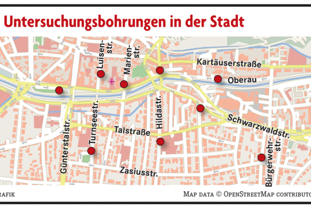 Ein Haus muss für den Freiburger Stadttunnel weichen