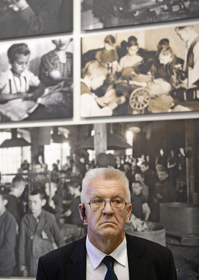 Geschichte aus einer anderen Perspektive &#8211; Kretschmann in Yad Vashem  | Foto: DPA