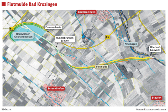 Hochwasserschutz für Bad Krozingen soll endlich in Angriff genommen werden