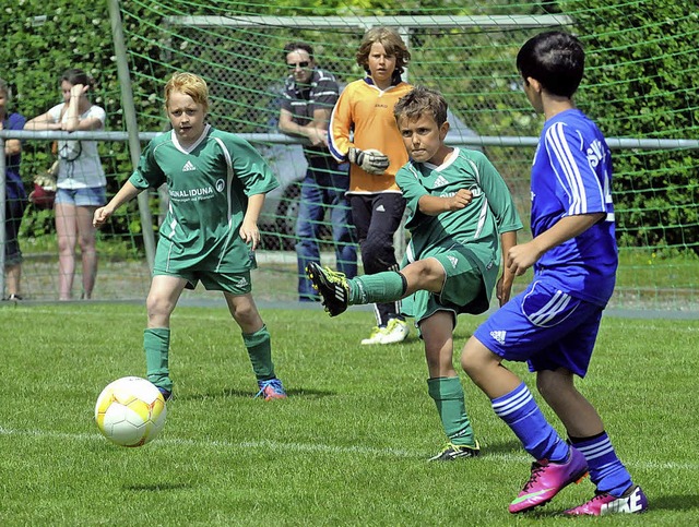 Der Fuball stand beim Familiensportta...kt, es gab aber auch andere Angebote.   | Foto: Wolfgang Knstle