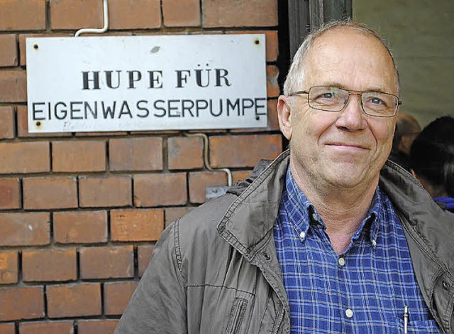 Siegfried Bahr, der letzte Angestellte der Spinnerei und Weberei Offenburg  | Foto: Fotos: Robert Ullmann