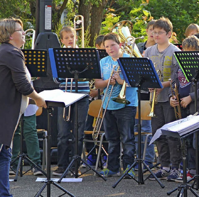 Zum dritten Mal fand  das Jugend-Musik...er der Waldorfschule beteiligt waren.   | Foto: Monika Weber