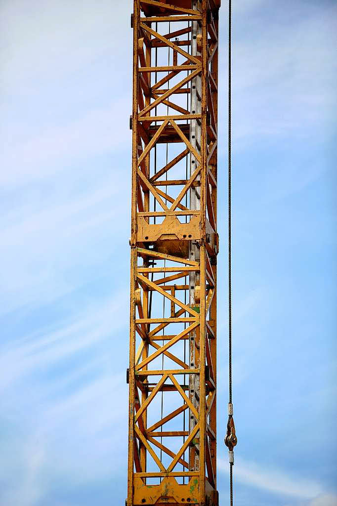 Die Baustelle auf dem Urteilsplatz.