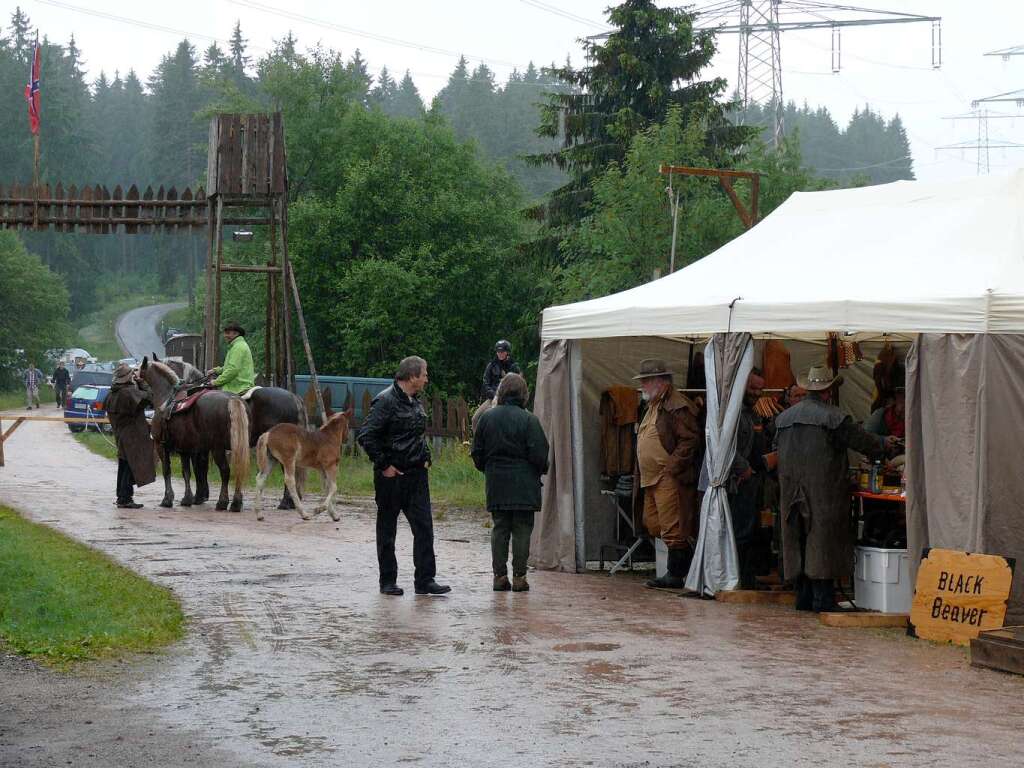 Zum zehnten Mal veranstalteten die Schluchseer Sportschtzen die Westerntage am Faulenfrster Eck.