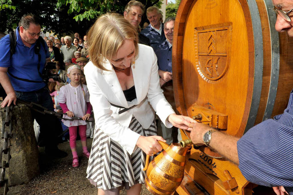 Vom Fassanstich vor der Martinskirche bis zum Oldtimertreffen am Sonntag feierten die Mllheimer ihr 42. Stadtfest.