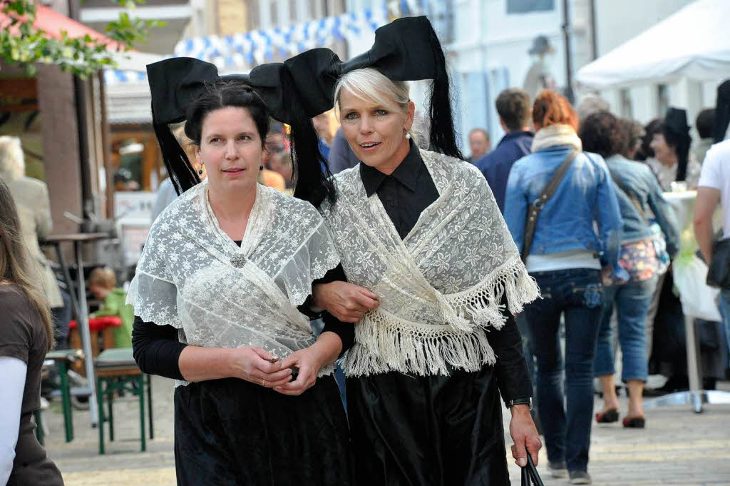 Vom Fassanstich vor der Martinskirche bis zum Oldtimertreffen am Sonntag feierten die Mllheimer ihr 42. Stadtfest.