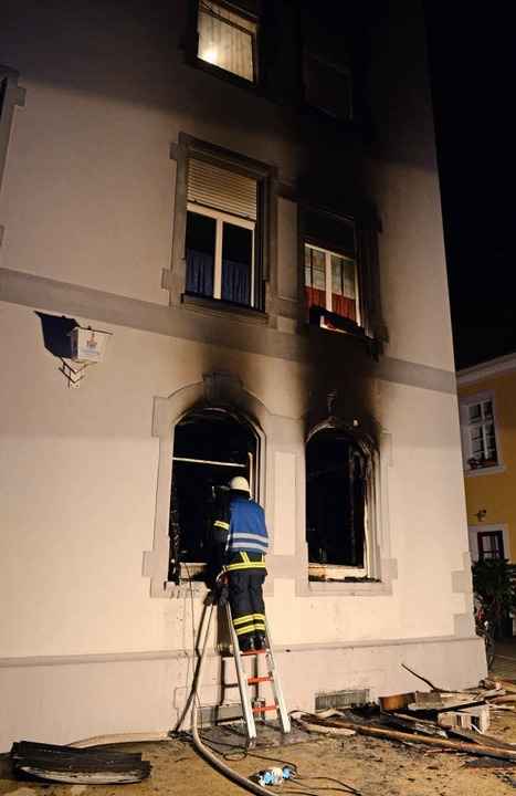 Gro�einsatz in Freiburg-Herdern  | Foto: dpa