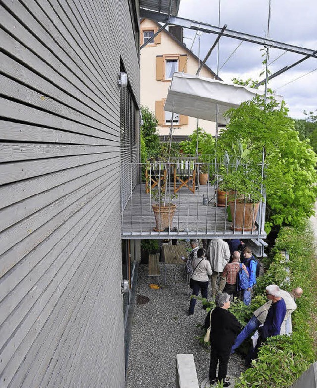 Ein Einfamilienhaus in Efringen-Kirche...iel Komfort auf minimaler Grundflche   | Foto: Annette Mahro