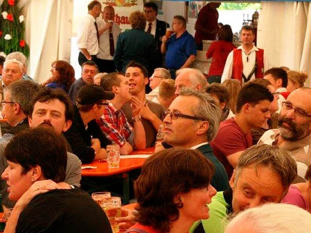 Impressionen vom Bezirksmusikfest in Oberwihl