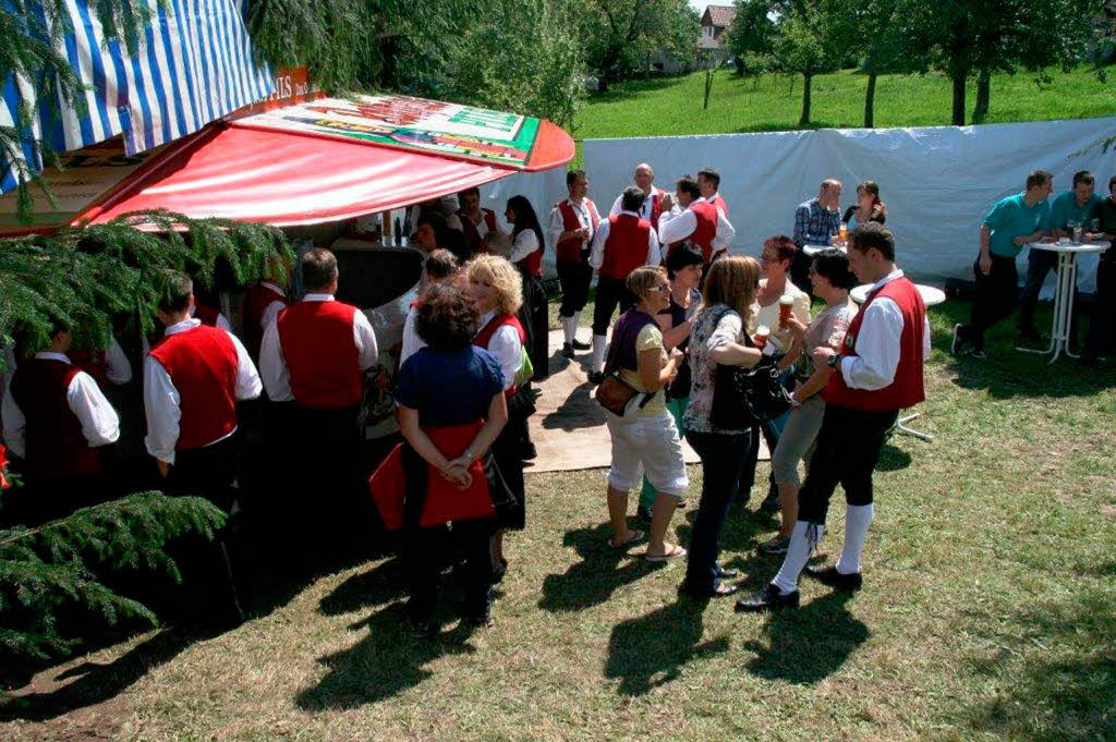 Impressionen vom Bezirksmusikfest in Oberwihl