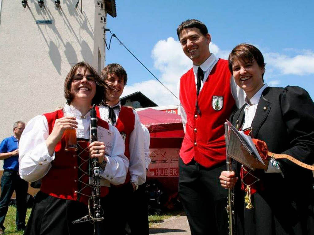 Impressionen vom Bezirksmusikfest in Oberwihl