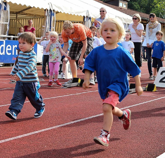 Frh bt sich, was mal ein ganz groer...der doch wenigstens ein begeisterter.   | Foto: Hans-Jrgen Hege