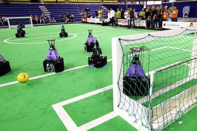 Fußball-WM Robocup: Roboter machen den Messi
