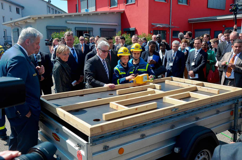 Bundesprsident Gauck besucht Breisach