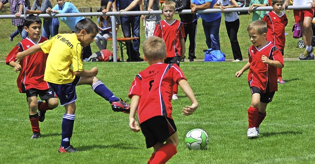 Eitel Sonnenschein begleitete die Spiele am Sonntag.  | Foto: Steinfelder