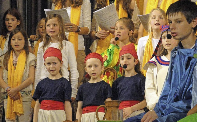 Stimmgewaltig: Der Zauberflten-Kinderchor  | Foto: Katharina Bchle