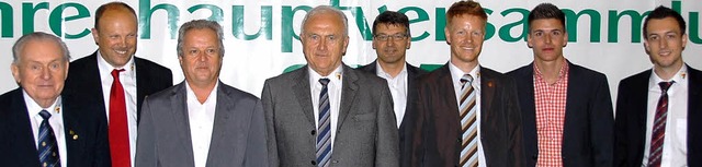 Der neue Vorstandschaft(von links):  W...rer, Marvin Maier und  Andreas Dusch.   | Foto:  Fred-Jrgen Becker