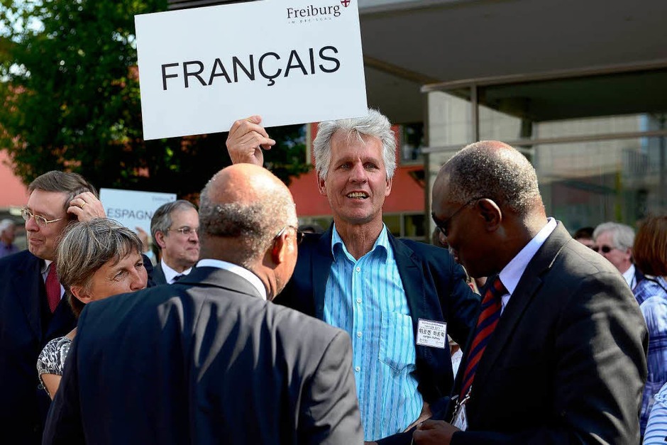 Die Führung wurde in verschiedenen Sprachen angeboten (Foto: Ingo Schneider) Die Führung wurde in verschiedenen Sprachen angeboten (Foto: Ingo Schneider)
