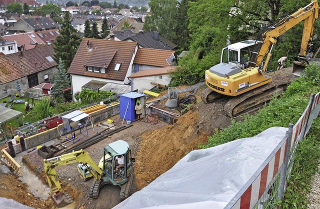 Schwieriges Umfeld: Hangebauung in Lrrach  | Foto: Helmut Arnhold