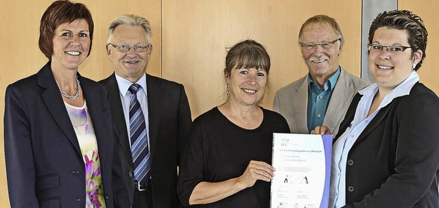 Kooperation zwischen Wiesentalschule u...-Bank-Marketingleiterin Marion Maier.   | Foto: Hansjrgen Hege