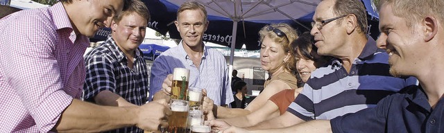 Im vergangenen Jahr stie Kippenheims ...oren und Gsten des Bockbierfests an.   | Foto: Heidi Fssel