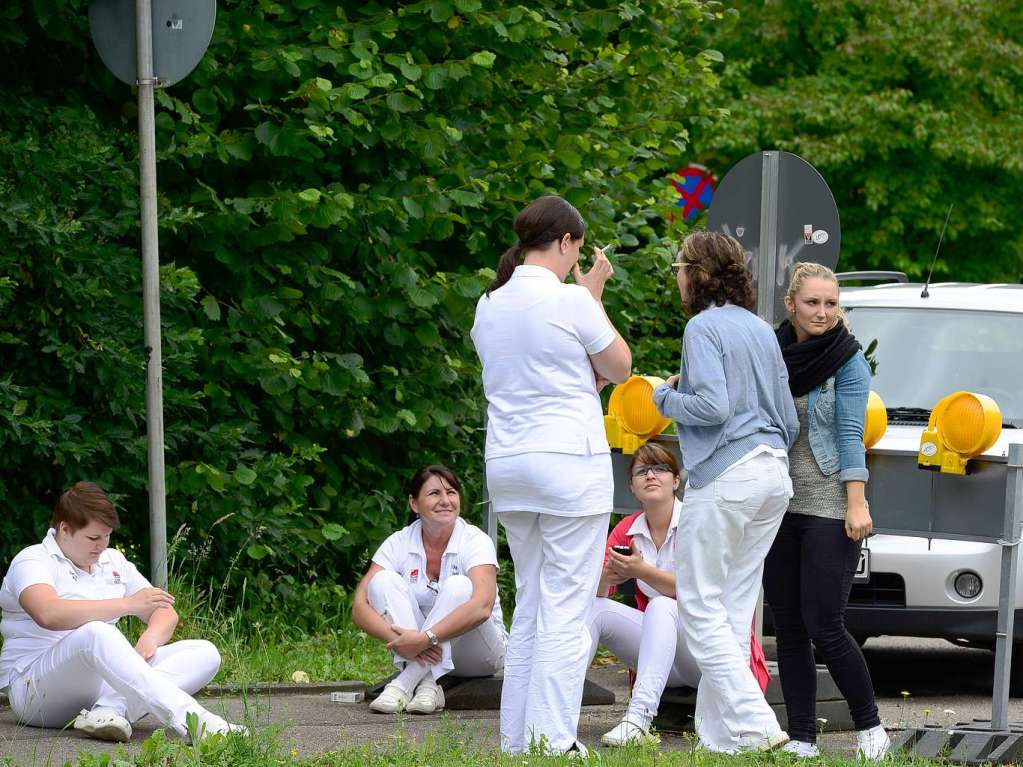 Leere Bombendrohung – immense Folgen: 200 Patienten des Diakoniekrankenhauses Freiburg sind evakuiert worden.