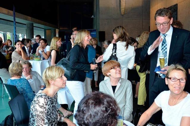 Foto: Erffnung des 20. Stimmen-Festivals in Lrrach