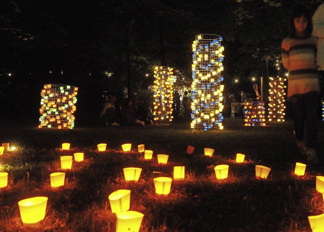 Lichterfest im Stadtpark Lahr  | Foto: Stadt Lahr