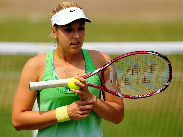 Sabine Lisicki &#8211; steht sie im Wi...s der deutschen Fernsehffentlichkeit?  | Foto: AFP