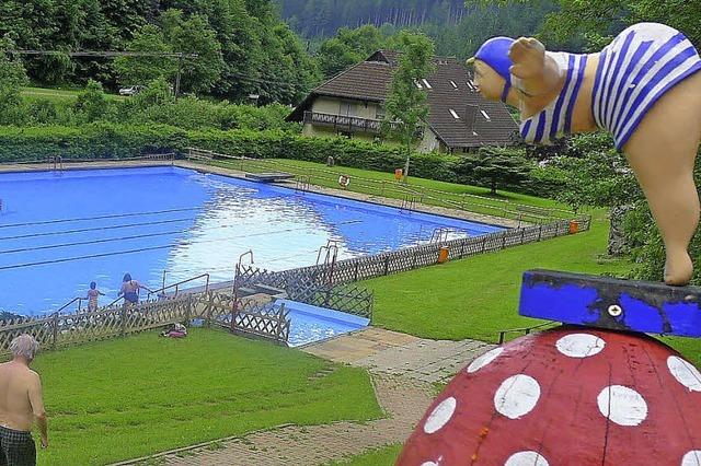 Kurzsaison im Freibad