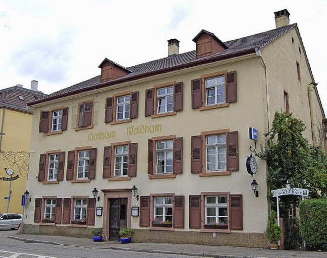 Waldhorn, Traditionswirtschaft am Grenzacher Hrnle   | Foto: Heinz Vollmar