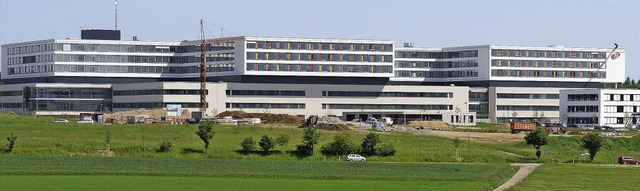 Das neue Klinikum in Villingen-Schwenningen   | Foto: patrick seeger (dpa)