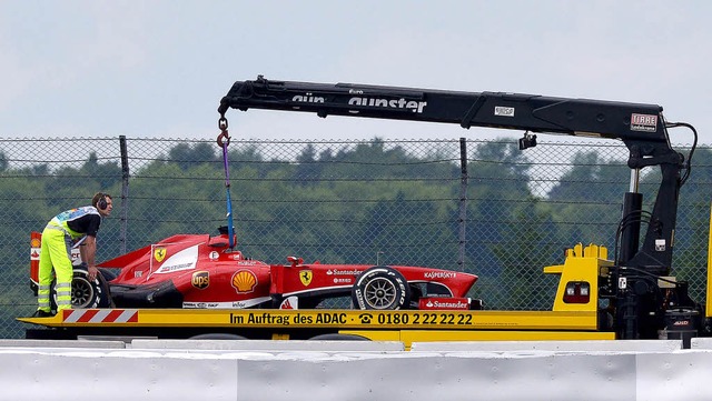 Die Formel1 &#8211; langsam ein Sanier...de wird auf dem Nrburgring gefahren.   | Foto: dpa