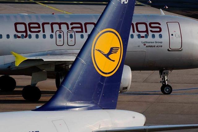 Flugbegleiter bei Germanwings streiken nicht