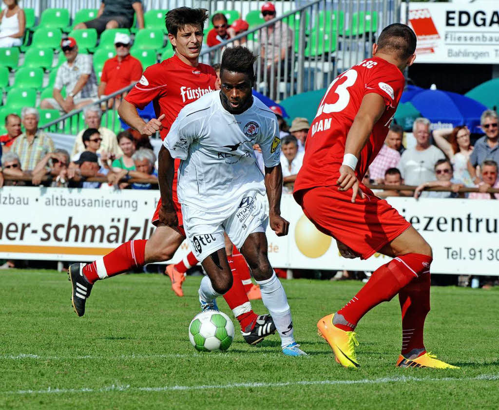 Am zweiten Turniertag traf der Bahlinger SC auf den FC Winterthur.
