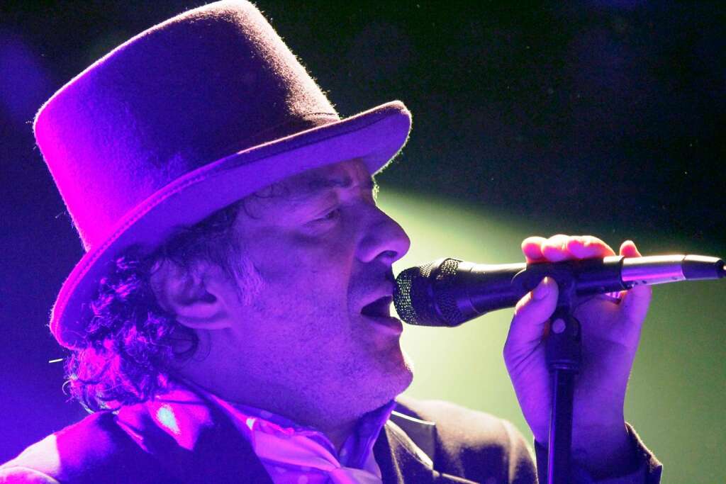 Rock-’n’-Ra-Party, mit einer Stunde leider zu kurz: Rachid Taha beim ZMF.