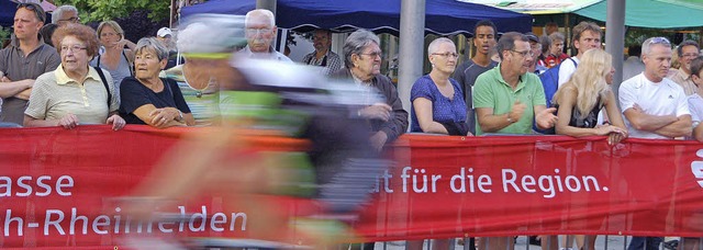 Die Zuschauer kamen mit Staunen und Ju...igkeit, die manche Sportler vorlegten   | Foto: Petra Wunderle