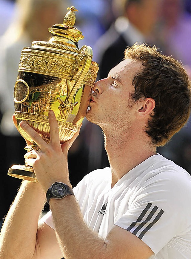 Andy Murray mit Pokal    | Foto: AFP