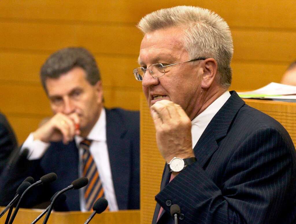 „Alle Silben, die der Oettinger verschluckt hat, bringt jetzt der Kretschmann in voller Dehnung heraus.“