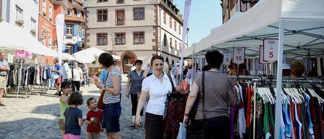 Einiges geboten war beim Schnppli-Mr...Endinger Marktplatz und in der Stadt.   | Foto: Vitt