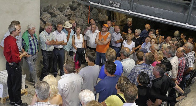 Das Interesse an den Betriebsfhrungen war am Wochenende riesengro.   | Foto: Christel Hlter-Hassler