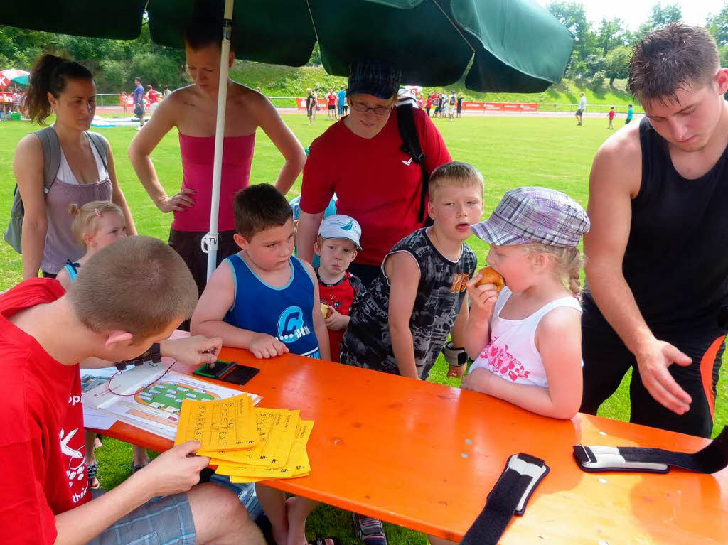 Impressionen vom Sparkassen-Spielfest in Rheinfelden